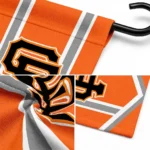 San Francisco Giants Garden Flag Customized Chevron Stripes Orange Best Selling