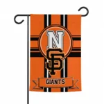 San Francisco Giants Garden Flag Customized Circle Medallion Orange Best Selling