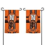 San Francisco Giants Garden Flag Customized Circle Medallion Orange Best Selling