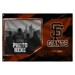 San Francisco Giants House Flag Custom Framed Photo Orange Black Best Selling