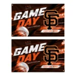 San Francisco Giants House Flag Customized Tech Panels Orange Best Selling