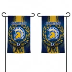 San Jose State Spartans Garden Flag Custom Laurel Wreath Blue Best Selling