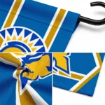 San Jose State Spartans Garden Flag Customized Chevron Stripes Blue Best Selling