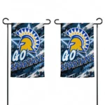 San Jose State Spartans Garden Flag Personalized Glowing Star Blue Best Selling