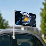San Jose State Spartans House Flag Custom Speed Slashes Blue Best Selling