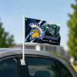 San Jose State Spartans House Flag Personalized Diagonal Stripes Blue Best Selling