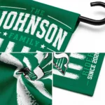 Saskatchewan Roughriders Garden Flag Personalized Distressed Stripes Green Best Selling