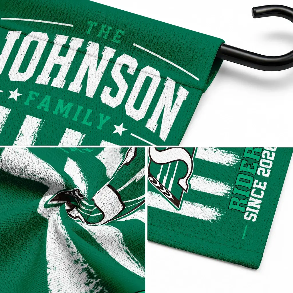 Saskatchewan Roughriders Garden Flag Personalized Distressed Stripes Green Latest Model Saskatchewan Roughriders Garden Flag Personalized Distressed Stripes Green Latest Model