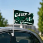 Saskatchewan Roughriders House Flag Customized Action Streaks Green Best Selling