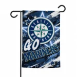 Seattle Mariners Garden Flag Custom Glowing Star Navy Blue Best Selling