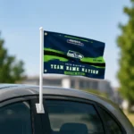 Seattle Seahawks House Flag Custom Brushed Streaks Blue Best Selling