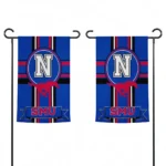 Smu Mustangs Garden Flag Customized Circle Medallion Blue Best Selling