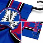 Smu Mustangs Garden Flag Customized Circle Medallion Blue Best Selling