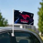 Smu Mustangs House Flag Custom Speed Slashes Blue Best Selling