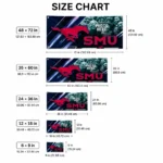 Smu Mustangs House Flag Personalized Diagonal Stripes Blue Best Selling