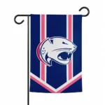 South Alabama Jaguars Garden Flag Custom Chevron Stripes Blue Best Selling