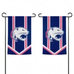 South Alabama Jaguars Garden Flag Custom Chevron Stripes Blue Best Selling