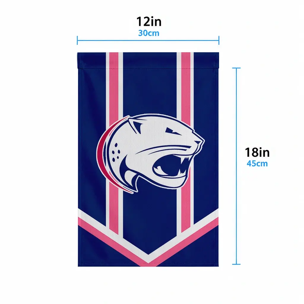 South Alabama Jaguars Garden Flag Custom Chevron Stripes Blue High Quality South Alabama Jaguars Garden Flag Custom Chevron Stripes Blue High Quality