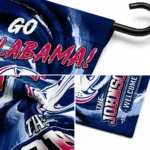 South Alabama Jaguars Garden Flag Customized Swirl Vortex Blue Best Selling