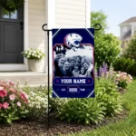 South Alabama Jaguars Garden Flag Personalized Photo Frame Blue Best Selling