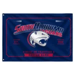 South Alabama Jaguars House Flag Custom Ornate Border Blue Best Selling