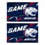 South Alabama Jaguars House Flag Customized Action Streaks Blue Best Selling