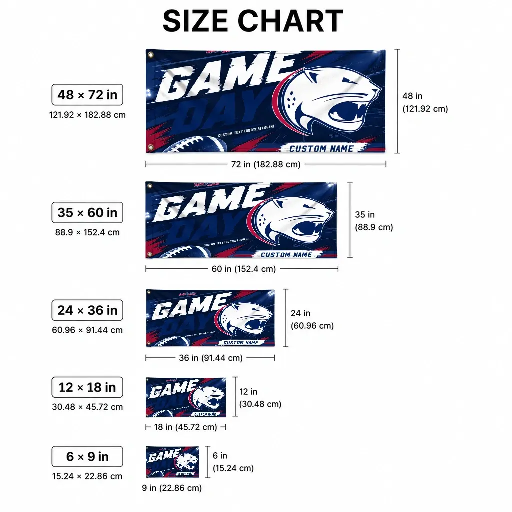 South Alabama Jaguars House Flag Customized Action Streaks Blue High Quality South Alabama Jaguars House Flag Customized Action Streaks Blue High Quality