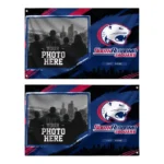South Alabama Jaguars House Flag Personalized Framed Photo Blue Black Best Selling