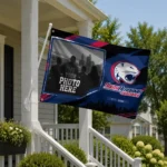 South Alabama Jaguars House Flag Personalized Framed Photo Blue Black Best Selling