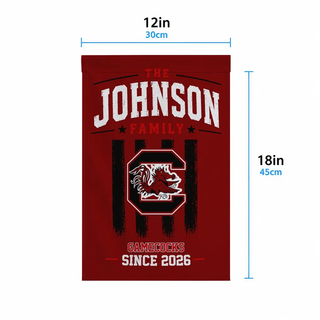South Carolina Gamecocks Garden Flag Custom Distressed Stripes Garnet High Quality South Carolina Gamecocks Garden Flag Custom Distressed Stripes Garnet High Quality