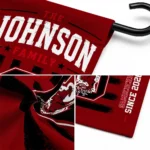 South Carolina Gamecocks Garden Flag Custom Distressed Stripes Garnet Best Selling