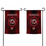 South Carolina Gamecocks Garden Flag Custom Laurel Wreath Garnet Best Selling