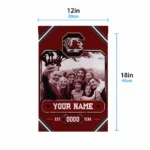 south-carolina-gamecocks-garden-flag-custom-photo-frame-garnet-best-selling.webp