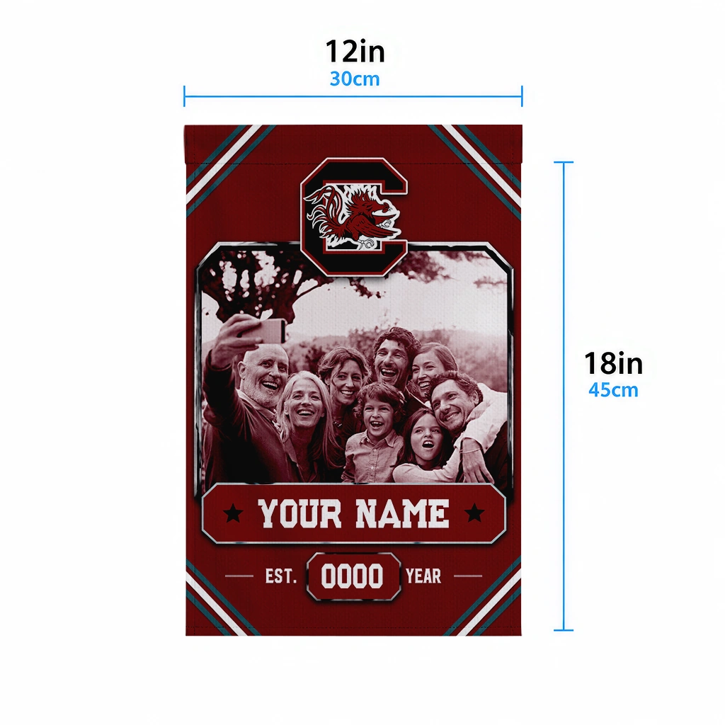 south-carolina-gamecocks-garden-flag-custom-photo-frame-garnet-high-quality.webp