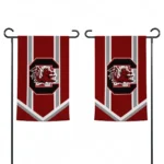 South Carolina Gamecocks Garden Flag Customized Chevron Stripes Garnet Best Selling
