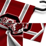 South Carolina Gamecocks Garden Flag Customized Chevron Stripes Garnet Best Selling