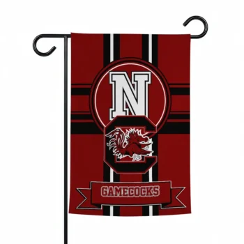 South Carolina Gamecocks Garden Flag Customized Circle Medallion Garnet Best Selling
