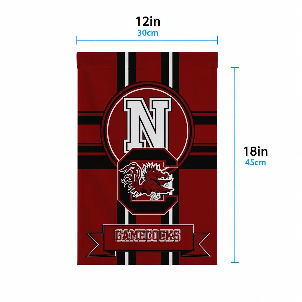 South Carolina Gamecocks Garden Flag Customized Circle Medallion Garnet High Quality South Carolina Gamecocks Garden Flag Customized Circle Medallion Garnet High Quality