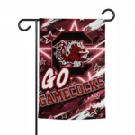 South Carolina Gamecocks Garden Flag Personalized Glowing Star Garnet Best Selling