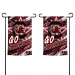 South Carolina Gamecocks Garden Flag Personalized Glowing Star Garnet Best Selling