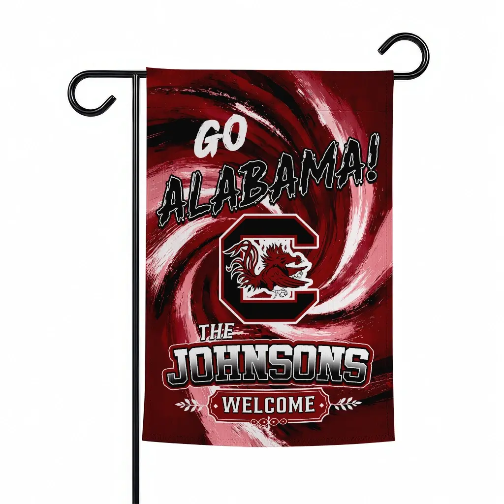 South Carolina Gamecocks Garden Flag Personalized Swirl Vortex Garnet Best Selling South Carolina Gamecocks Garden Flag Personalized Swirl Vortex Garnet Best Selling