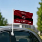 South Carolina Gamecocks House Flag Customized Brushed Streaks Garnet Best Selling