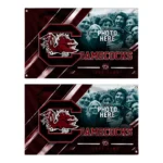 South Carolina Gamecocks House Flag Personalized Diagonal Stripes Garnet Best Selling
