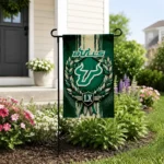 South Florida Bulls Garden Flag Custom Laurel Wreath Green Best Selling