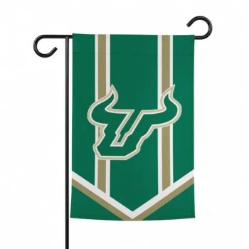 South Florida Bulls Garden Flag Customized Chevron Stripes Green Best Selling