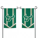 South Florida Bulls Garden Flag Customized Chevron Stripes Green Best Selling