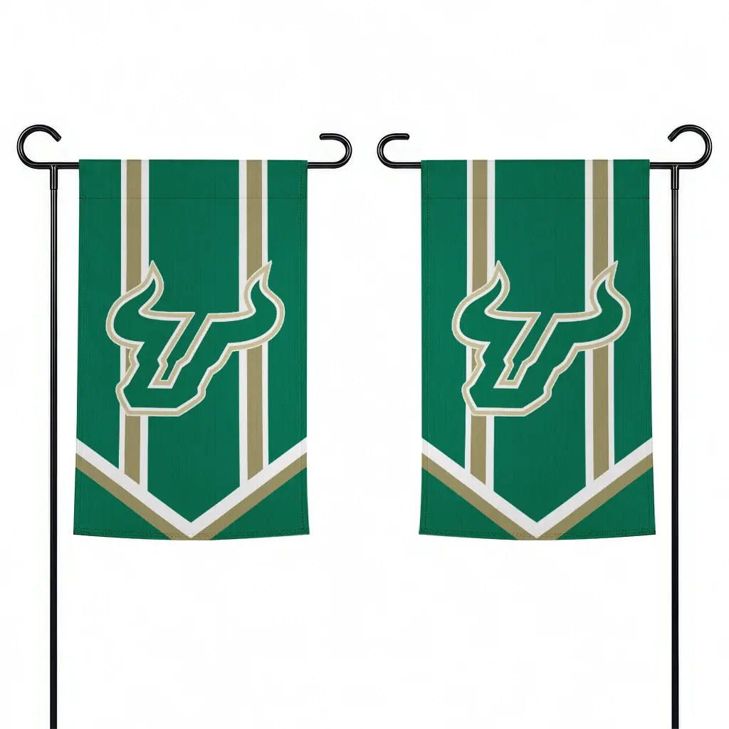 South Florida Bulls Garden Flag Customized Chevron Stripes Green Fashion Forward South Florida Bulls Garden Flag Customized Chevron Stripes Green Fashion Forward