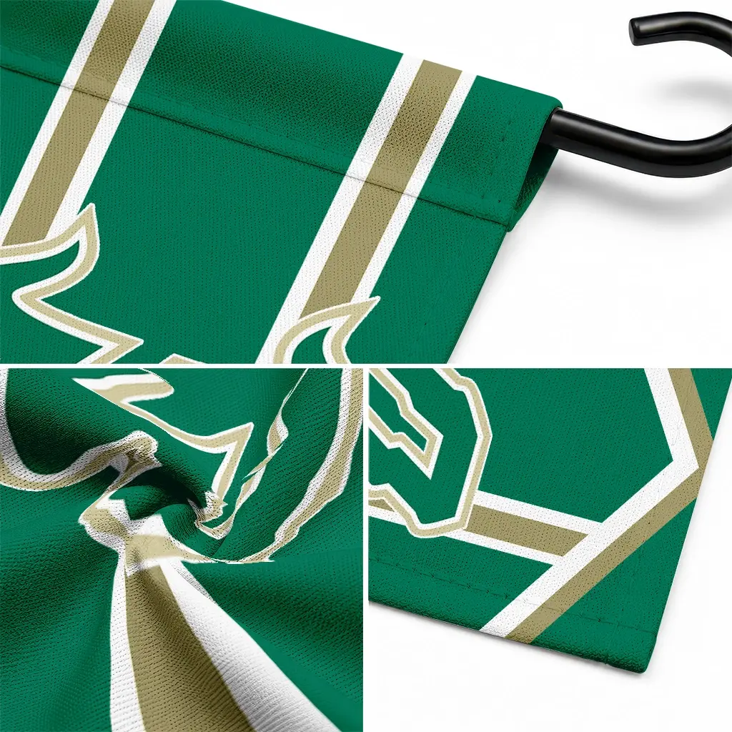 South Florida Bulls Garden Flag Customized Chevron Stripes Green Latest Model South Florida Bulls Garden Flag Customized Chevron Stripes Green Latest Model