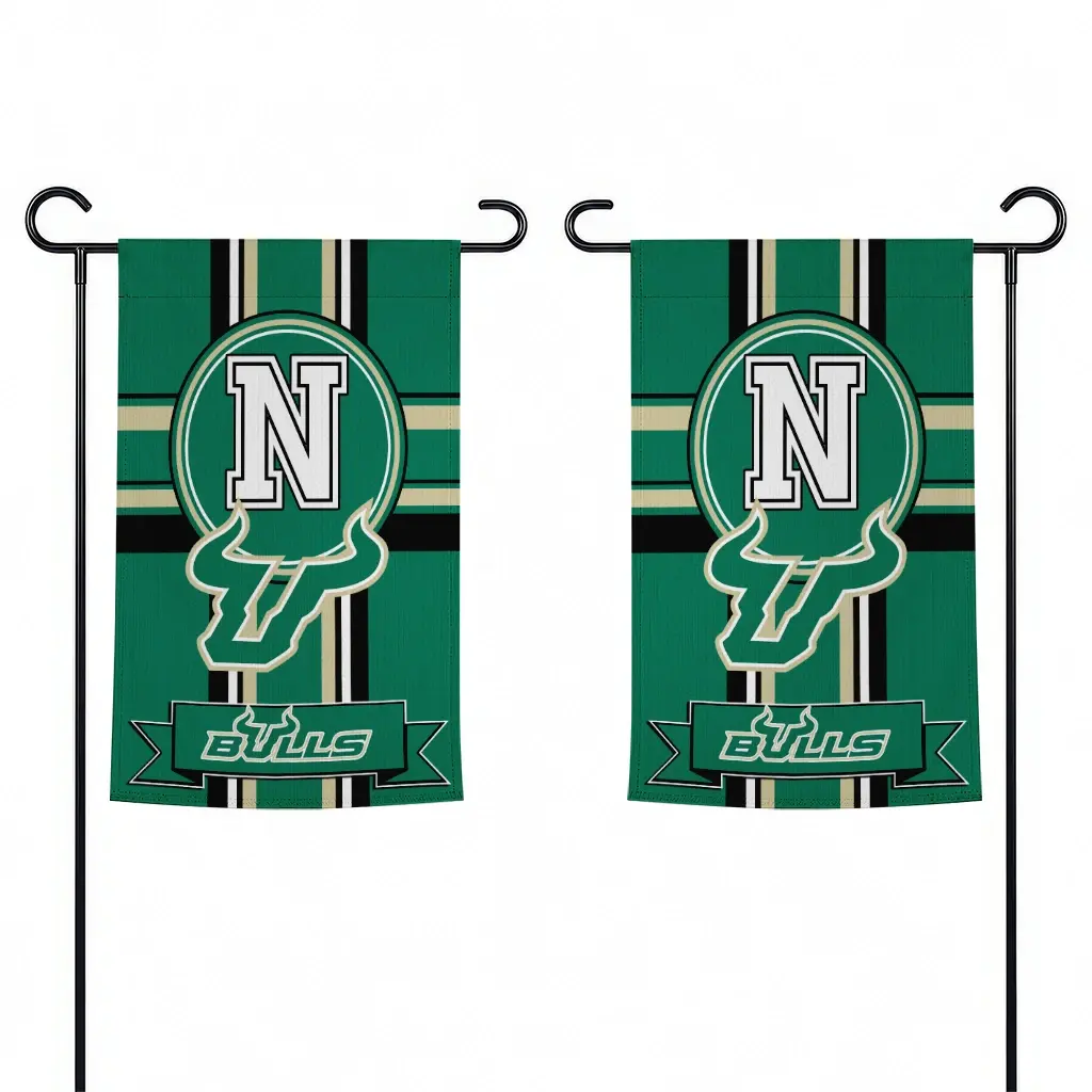 South Florida Bulls Garden Flag Customized Circle Medallion Green Fashion Forward South Florida Bulls Garden Flag Customized Circle Medallion Green Fashion Forward