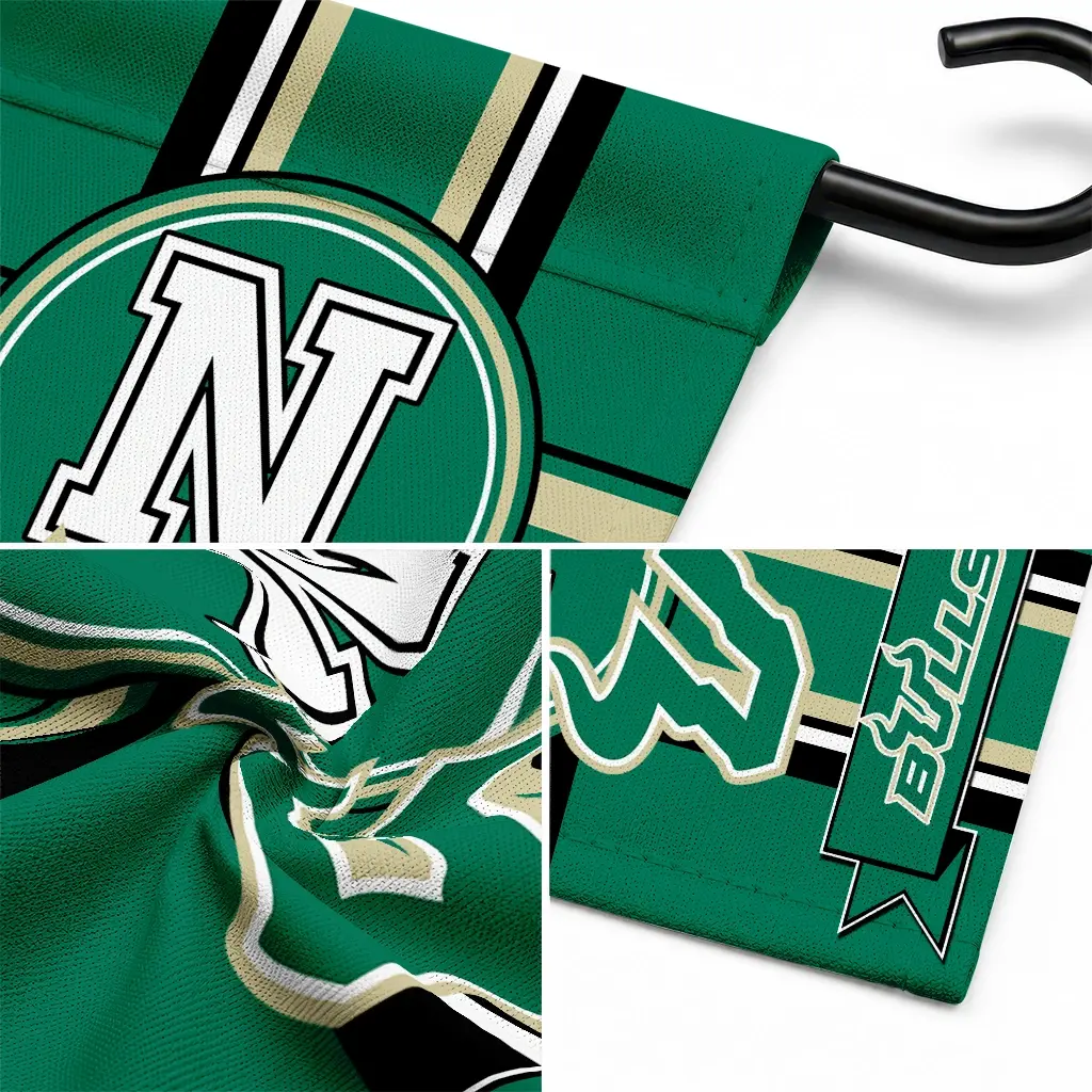 South Florida Bulls Garden Flag Customized Circle Medallion Green Latest Model South Florida Bulls Garden Flag Customized Circle Medallion Green Latest Model